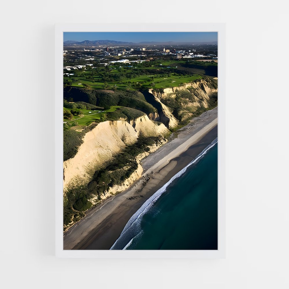 Poster Fairway à la Mer – affiche Golf (vue 3)